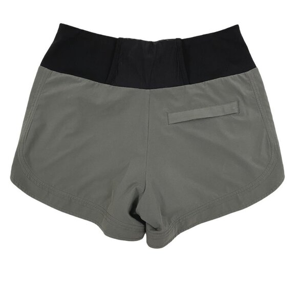 Athleta Ascender‎ Shorts Side Striped Polyester Blend Women's Size 4 - Picture 5 of 9